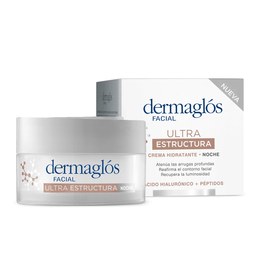 Crema Facial Dermaglós Hidratante Noche Ultra Estructura x 50 g