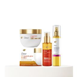 Combo Dove Repair Oleo + Crema + Serúm Corporal Reafirmante