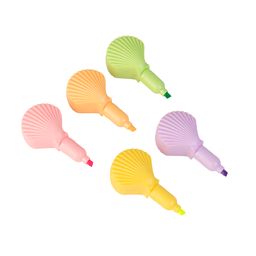 Set De Marcadores Shell x5 Colores Pastel Simplicity