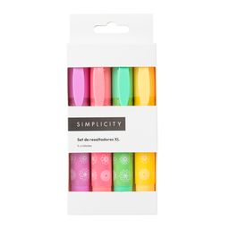 Set De Resaltadores xl x4 Simplicity