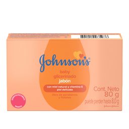 Jabón en Barra Johnson's Glicerina x 80 g