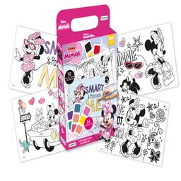 Pintando Con Acuarelas Minnie