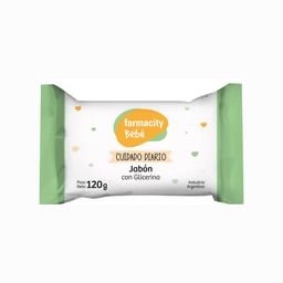 Jabón Farmacity Bebé de Glicerina x 120 g