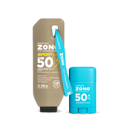 Combo Zono Protector Solar Sport + Protector Facial en Barra