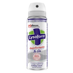 Desinfectante Elimina Olores Lysoform Original Aerosol x 55 ml