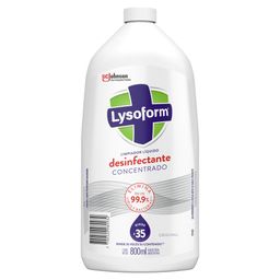 Limpiador Desinfectante Líquido Lysoform Original Hogar x 800 ml
