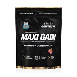 Suplemento Dietario Gentech Maxi Gain en Polvo sabor Vainilla x 750 g