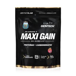 Suplemento Dietario Gentech Maxi Gain en Polvo sabor Chocolate x 750 g