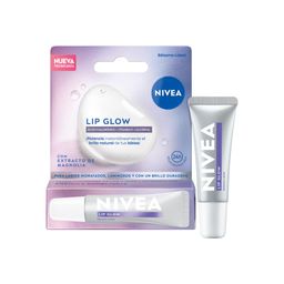 Bálsamo Labial Nivea Lip Glow con Ácido Hialurónico x 10 ml