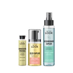 Combo Get The Look Capilar Desenredante + Óleo + Ampolla Tratamiento