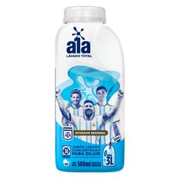 Jabón Liquido para Diluir Ala Matic Máxima Blancura x 500 ml