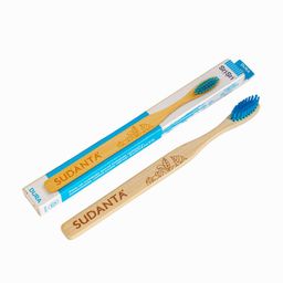 Cepillo Dental de Bambú Sri Sri Tattva Sudanta Cerda Dura