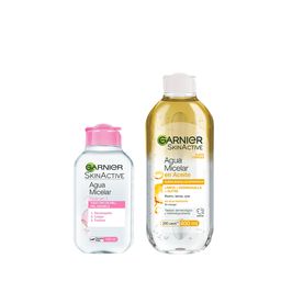 Combo Garnier Agua Micelar de Rosas + Agua Micelar Ultra