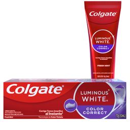Pasta Dental Colgate Luminous White Color Correct x 70 g