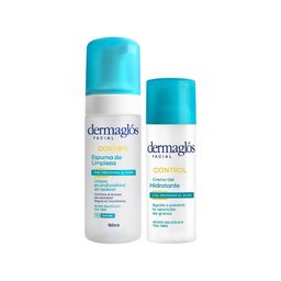 Combo Dermaglós Acné Espuma + Crema Día/Noche
