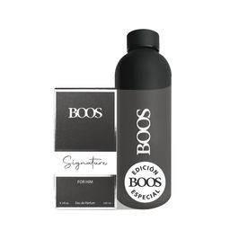Set EDP Boos Intense Signature x 90 ml + Botella Térmica