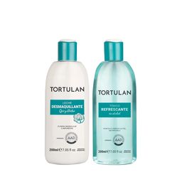 Combo Tortulan Leche Desmaquillante + Tónico Refrescante
