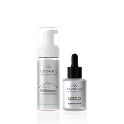 Combo Facial Caviahue: Espuma de Limpieza + Sérum Nz Seboregulador