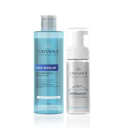 Combo Limpieza Facial Caviahue Agua Micelar x 400 ml + Espuma Facial x 150 ml