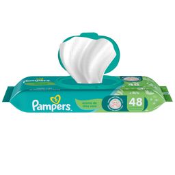 Toallitas Húmedas Pampers Aroma de Aloe Vera x 48 un