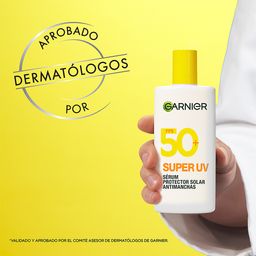 Combo Garnier Sérum Iluminador Vit C + Protector Solar Anti-Manchas Fps 50+