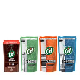 Combo Cif Expert Repuestos: Limpieza Total de Cocina, Baño y Vidrios