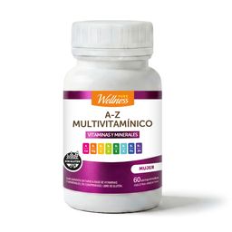 Suplemento Dietario A-Z Multivitamínico Pure Wellness Mujer x 60 Cap