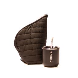 Combo Chuna Funda Mate Negro