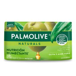 Jabon En Barra Palmolive Naturals Oliva Y Aloe Vera x 125 Gr