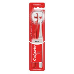Cepillo Dental Colgate Brilliantstar Blanco x 2 un