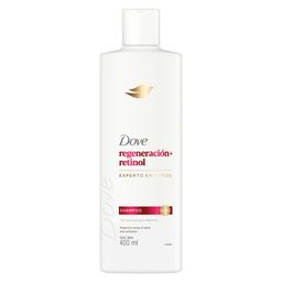 Shampoo Dove Regeneración + Retinol x 400 ml
