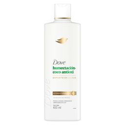 Acondicionador Dove Humectación + Coco Antioxi  x 400 ml