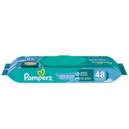 Toallitas Húmedas Pampers Aroma Caricia de Bebé x 48 un