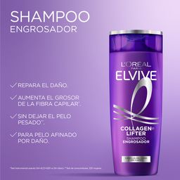 Shampoo Elvive Colageno Lifter x 200 ml