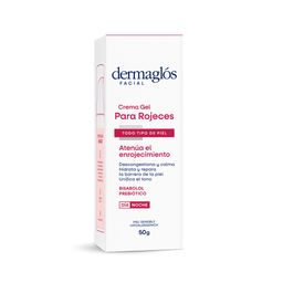 Crema Facial Dermaglós para Rojeces x 50 ml