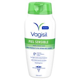 Jabón Intimo Vagisil Femenino Sensitive Skin x 355 ml