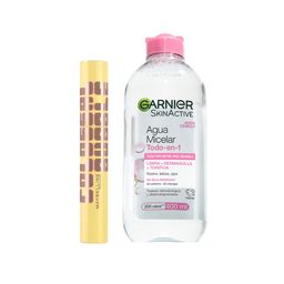 Kit Rutina de Ojos con Volumen: Colossal Bubble + Agua Micelar Todo en 1