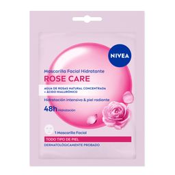 Mascarilla Facial Hidratante Nivea Rose Care