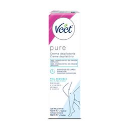 Crema Depilatoria Veet Silk & Fresh Piel Sensible x 100 ml