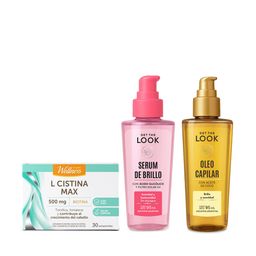 Combo Capilar Get The Look Serums + L-Cistina Wellness