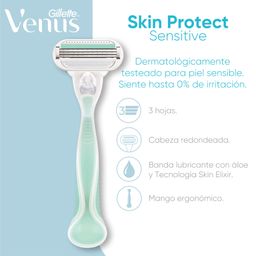 Repuesto para Máquina de Afeitar Gillette Venus Sensitive Extra Suave x 2 un