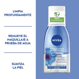 Desmaquillante Bifásico de Ojos Nivea Efecto Dual x 125 ml