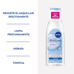 Agua Micelar 5 en 1 Nivea Refrescante x 200 ml