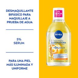 Agua Micelar Nivea Iluminadora con Sérum x 400 ml