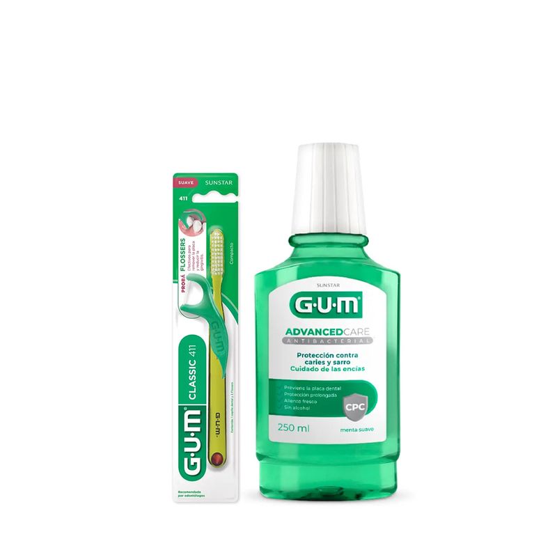 combo-gum-cepillo-dental-classic-411-suave-enjuague-bucal-antibacterial-menta-suave