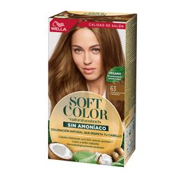 Kit Coloración Soft Color Wella 63 Caramelo