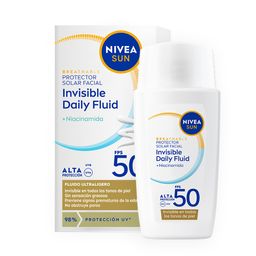 Protector Solar Facial Nivea Sun Invisible Daily Fluid x 40 ml