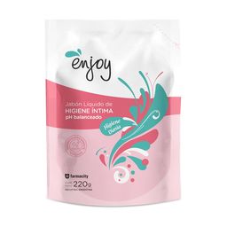 Jabón Líquido Enjoy Higiene Íntima Femenina Repuesto x 220 ml