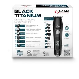 Cortadora de Pelo Gama GCX 630 Black Titanium Usb