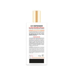 Protector Solar L'Oréal Paris UV Defender Fluido Tono Claro Fps 50+ x 40 g